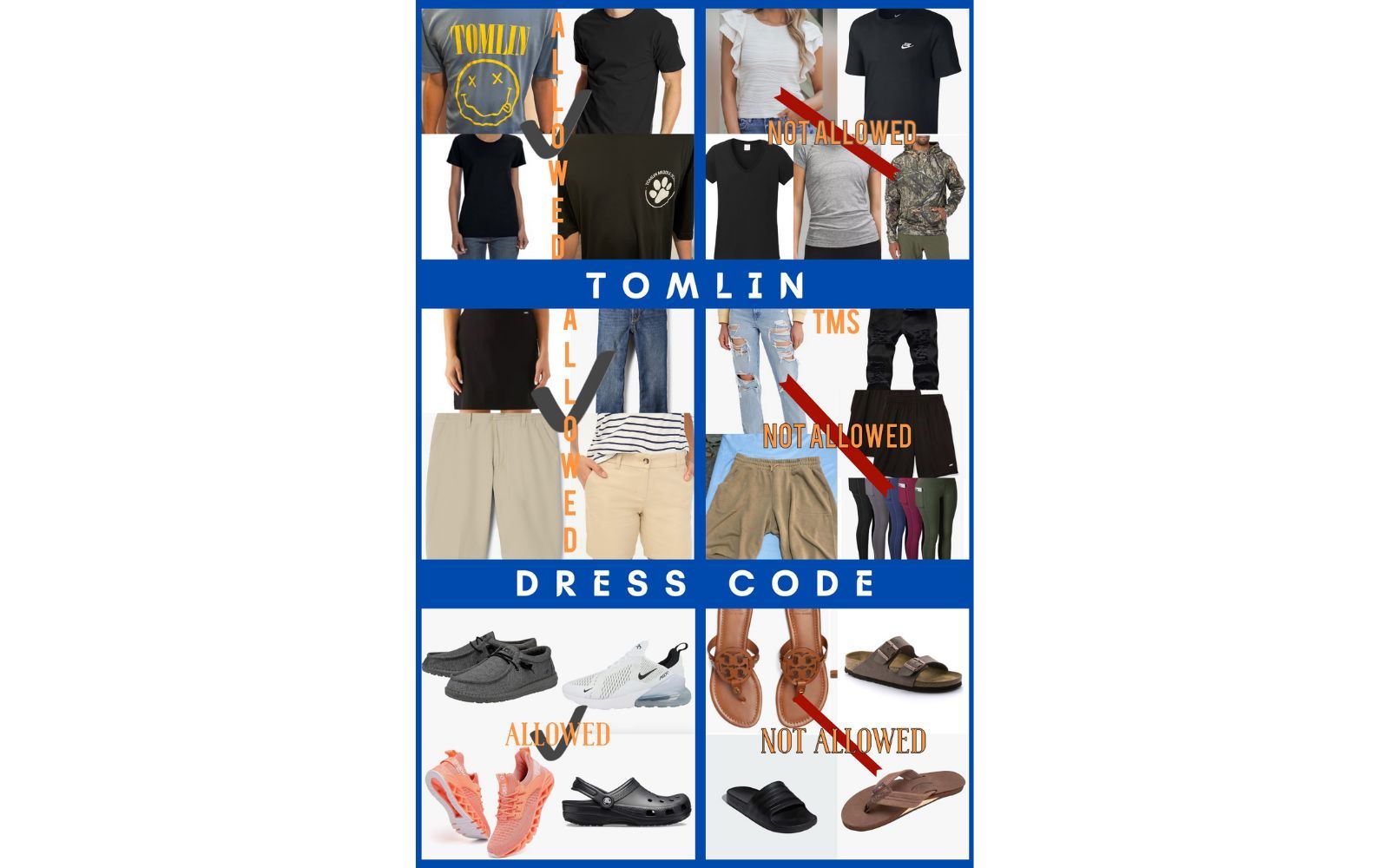  Tomlin Dress Code 23-24